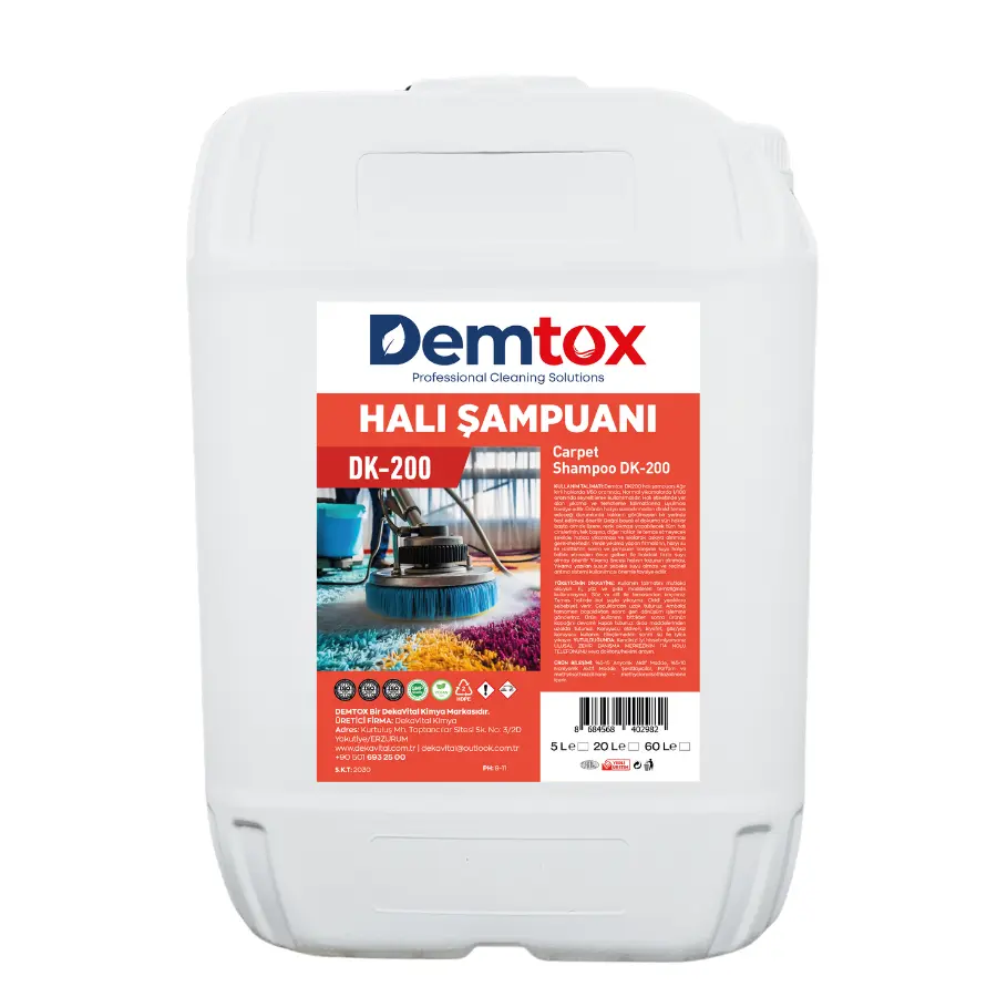 DEMTOX DK-200 HALI ŞAMPUANI 20 KG