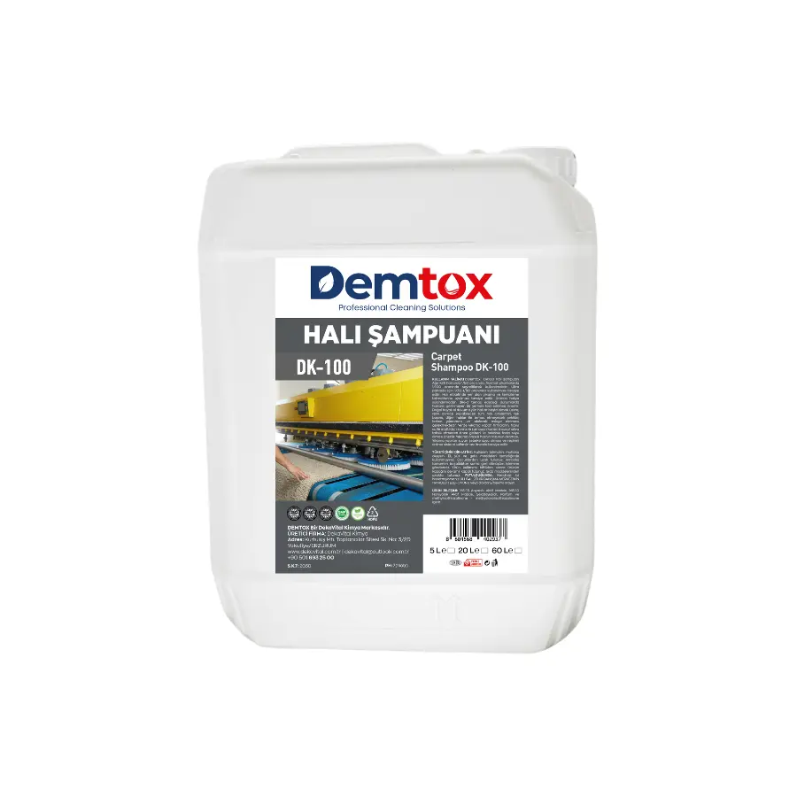 DEMTOX DK-100 HALI ŞAMPUANI 5 KG
