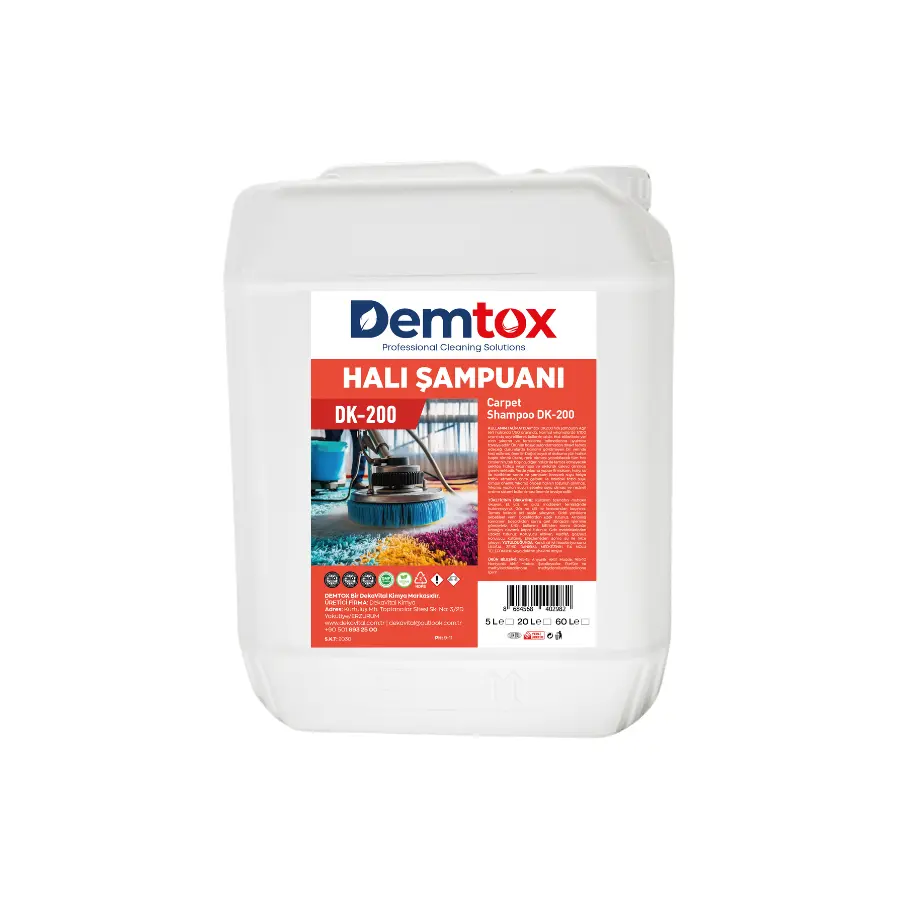 DEMTOX DK-200 HALI ŞAMPUANI 5 KG