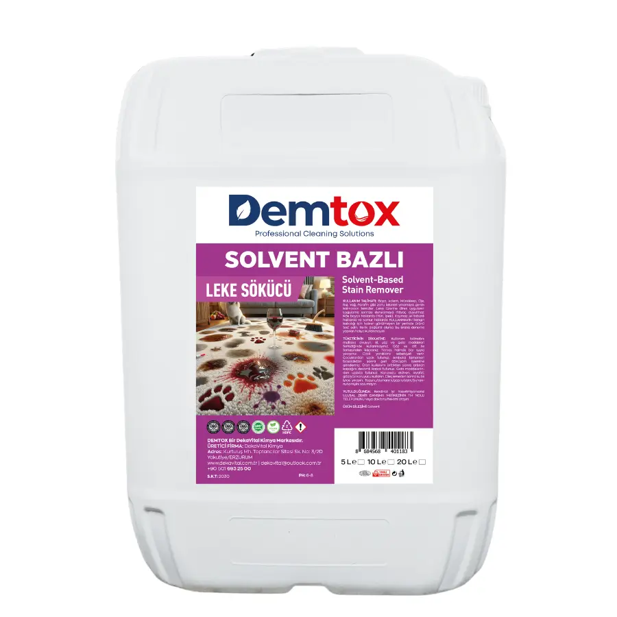 DEMTOX HALI LEKE SÖKÜCÜ SOLVENT BAZLI 20 KG