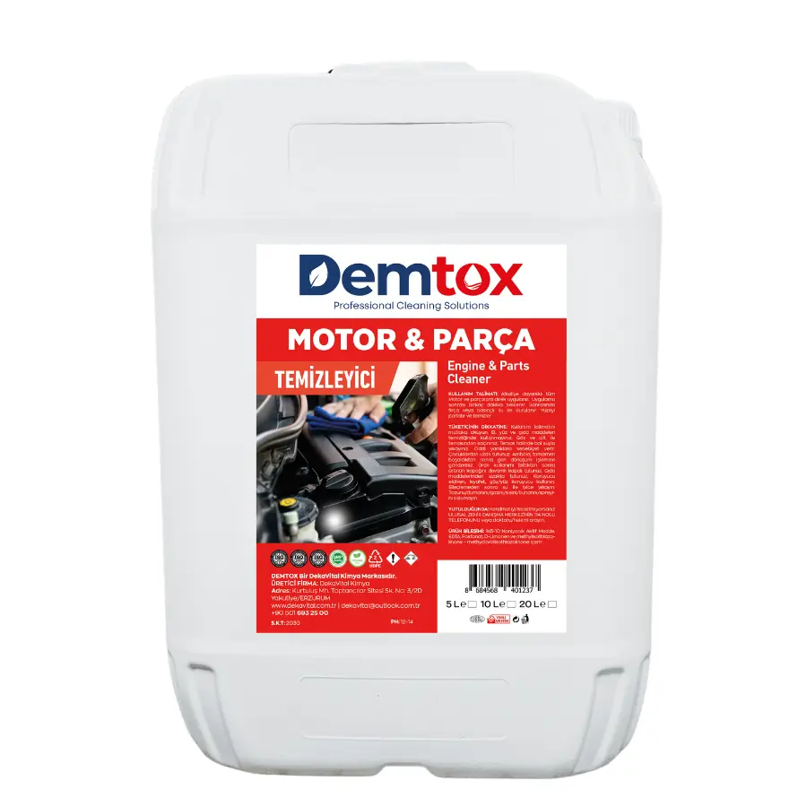 DEMTOX MOTOR&PARÇA TEMİZLEYİCİ 20 KG